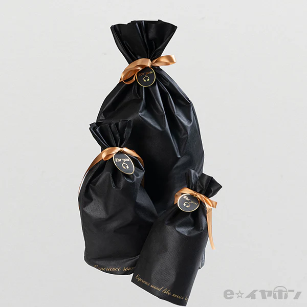 ギフトラッピング BLACK 「不織布+タグセット」 - Image 4