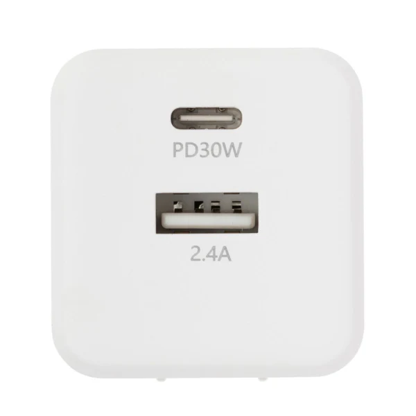 窒化ガリウム採用 GaN AC充電器 30W ホワイト - Image 3